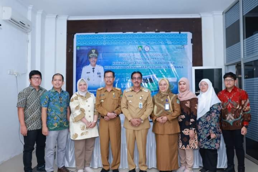 Foto Bersama Pemkab Bombana dan Pihak ITB, Foto Diskominfo Bombana